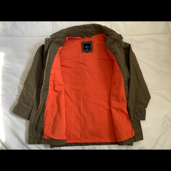 Gap Kids Army Green Coat - Picture 5 of 8